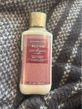 A101 Blush cardigan daily body lotion 8 oz bath and body works